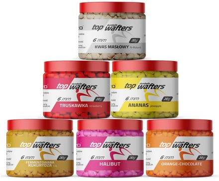 MatchPro Top Dumbell Wafters 6mm 20gr - Smaak : N-Butyric