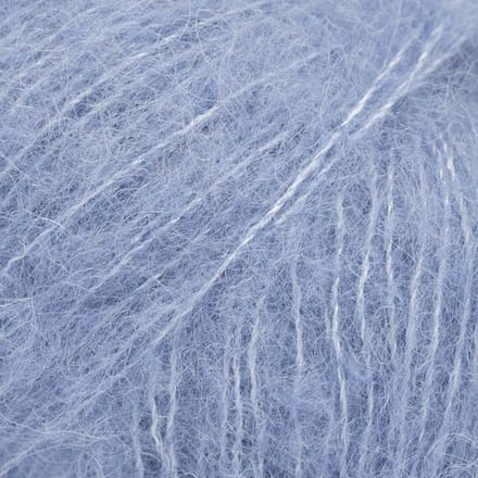 DROPS Brushed Alpaca Silk Uni Colour - 28 oceaanblauw - Wol Garen