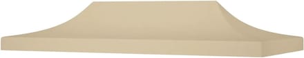 Partytentdak - Luifel - Buitenfeesten - Weerbestendige coating - 6 x 3 m - Beige