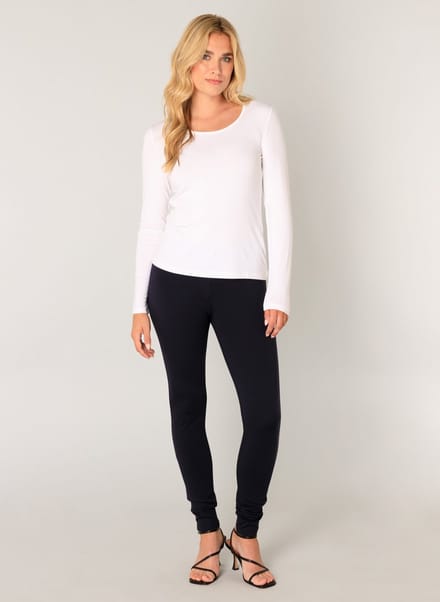 BASE LEVEL Yaso Jersey Shirt - White - maat 38