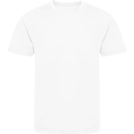 Just Cool Kids´ Recycled Cool T JC201K - ARCTIC WHITE - 7/8 (M)