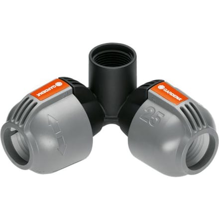 GARDENA Sprinklersysteem - L-stuk 25mm x 3/4'' binnendraad
