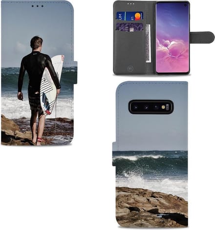 Samsung Galaxy S10 Hoesje Maken: Bookcase met Eigen Foto