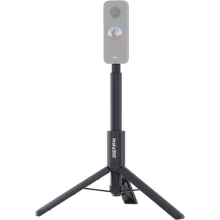 Insta360 2-in-1 Invisible selfie stick en Tripod zwart