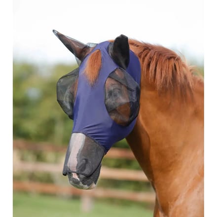 Anti-Vliegenmasker voor paarden Premier Equine Comfort Tech Xtra Lycra