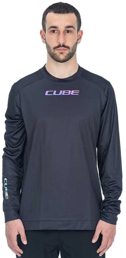 Cube Atx Langarm Enduro Trui Zwart M Man