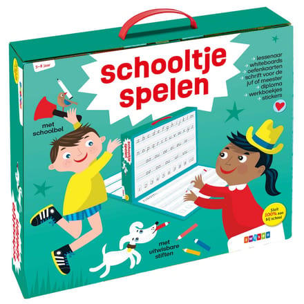 Schooltje spelen Educatieve boeken (spelletjes en raadsels)