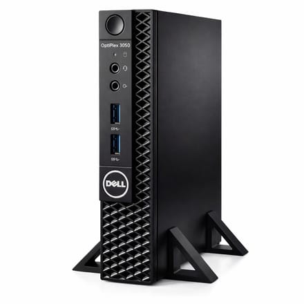 Verticale Standaard Geschikt voor Dell OptiPlex 3050 Micro – Mini PC Houder – Desktop Stand – Bureau Organizer – Zwart