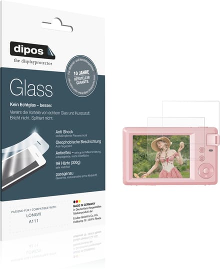 dipos – 2x Matte Pantserfolie geschikt voor LONGYI A111 | 9H Screenprotector