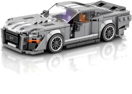 Reobrix 682 - raceauto bouwen - speelgoed - 437 pcs - 14+ - grijs