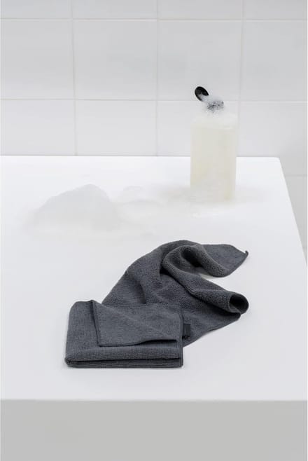 Famanu - Sink Side 2 Schoonmaakdoekjes Microvezel, Dark Grey