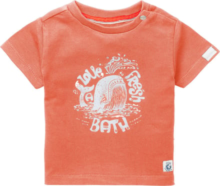 Noppies T-Shirt Korte Mouw Twisk Vermillion Orange