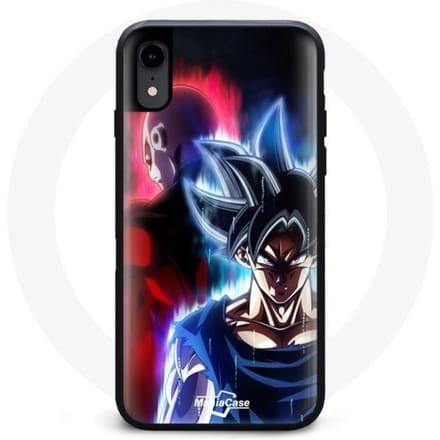 Coque Maniacase pour Iphone XR Goku &amp; Jiren Dragon Ball - zwart