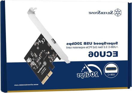 USB-C 3.2 Interfacekaart - Uitbreidingskaart PCIe - Snelle Data Overdracht - 20 Gbps Bandbreedte - PCIe x4 - Zwart