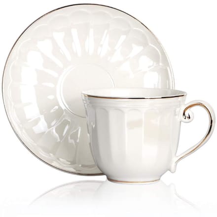 Veroni Sofia Porseleinen Kopjes & Schotels Set (2x 240ml)