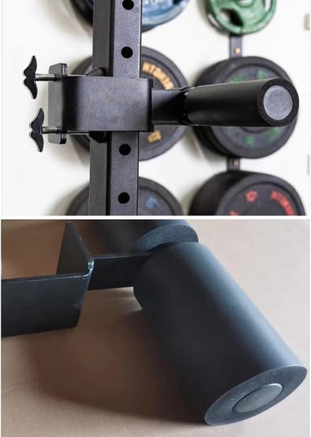 Hamstring Curl Machine - Nordic Curl Trainer - Kracht Training - Verstelbare Foamrollers - Snel Monteren - Zwart