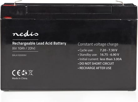 Nedis BALA100006V - UPS battery - Lead Acid - 10000 mAh