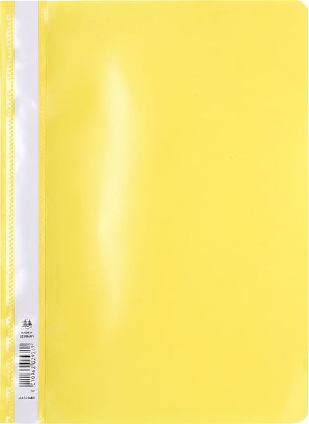 Exacompta 25x Snelhechtmap PP standaardkwaliteit - A4 - Geel - 449204B