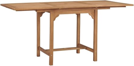 Uitschuifbare tuintafel - Houten eettafel buiten - Buiten dineren - Verstelbaar tot 160 cm