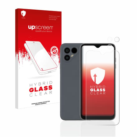 upscreen - Screenprotector voor Fairphone 4 (Voor+Camera) - Folie Beschermfolie Beschermglas transparant