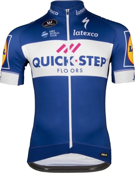 Quick-Step - Floors 18 Trui korte mouw PR.R Maat M VALT KLEIN
