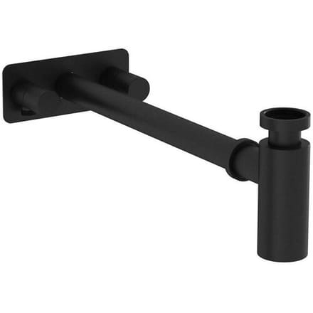 VitrA outlet pipe/rosette symmetrical design siphon set with angle valves A45159