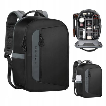 K&F Concept Fotografie Rugzak 22L - Camera, Laptop, Drone