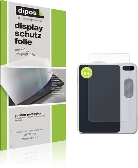 dipos – 4x Matte Beschermfolie geschikt voor LiTTPOPO MicroCam X1 | Krasbestendige & antireflecterende Screenprotector Ultra-Thin