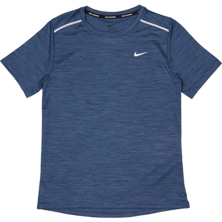 Nike Miler T-shirts Kinder - Blauw - Maat 128 - 137 CM - Poly Jersey