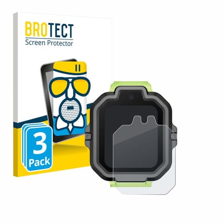 BROTECT - Screenprotector voor TickTalk 5 Smart Watch - Folie Beschermfolie Beschermglas matte 3 Stuks