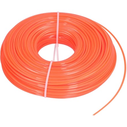 100m Trimmerdraad 2,4 mm Vierkant Nylon Draad Benzine Bosmaaier Draad Vervangingsonderdeel