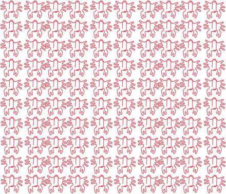 Allecta - Leuke Krabvormige Planner Clips voor Office en School, 100 Stuks