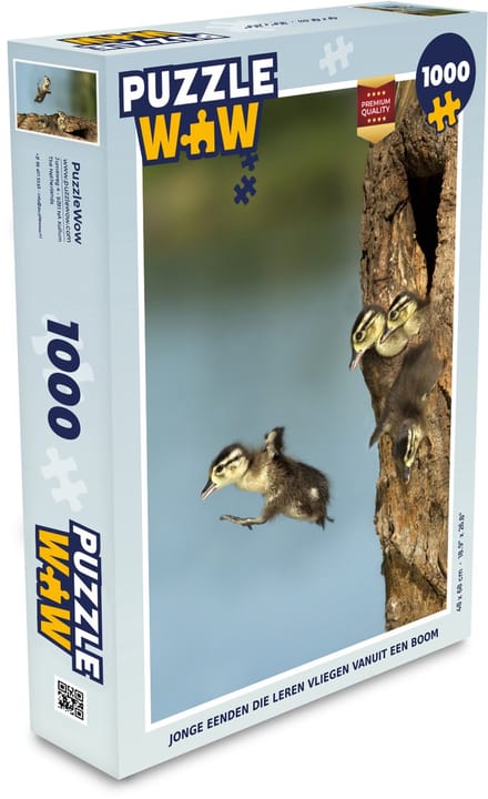 Puzzel Eend - Vliegen - Boom - Legpuzzel - Puzzel 1000 stukjes volwassenen