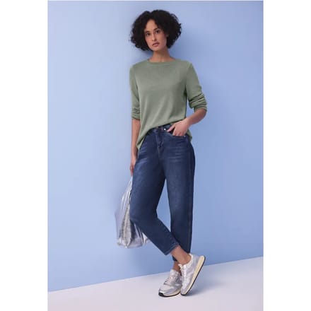 Shirt in effen kleur