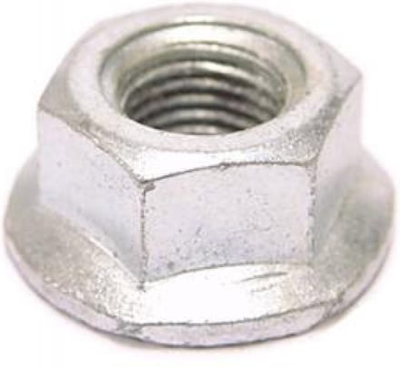 Achterasmoer met kraag Bofix M9x1 (12 stuks)