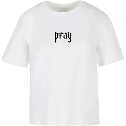 Dames-T-shirt Miss Tee Praying Hands