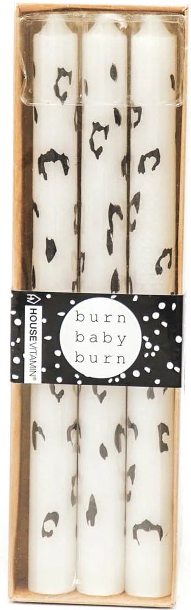 Housevitamin Panter kaarsen set van 3 - Panter candles