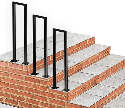 Tuintrap Leuning - Trapleuning Binnen Buiten - Veiligheid Verfraaiing - Eenvoudige Installatie