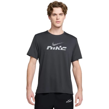 Nike Miller Flash Dri-Fit Hardloopshirt heren Antraciet L