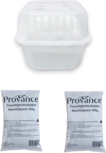 XLvochtvreter sets met 2 x 450g granulaat - 1-12 dozen