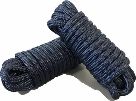 Luxe landvast U-rope 16mmx15m - Navy