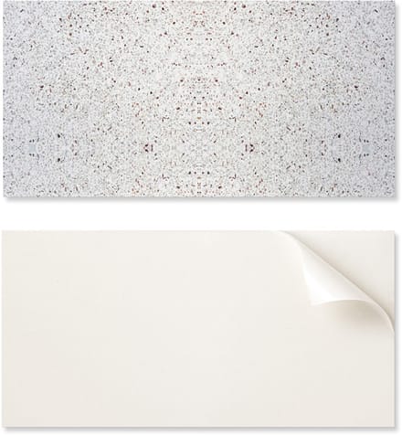 Set vinyltegels met print van natuursteenstructuur 10x40x20 cm