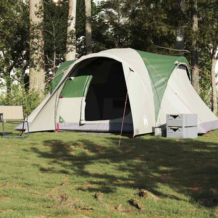 vidaXL - Koepeltent - 6-persoons - waterdicht - groen