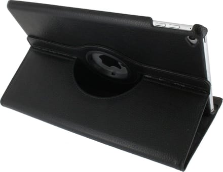 Xccess Tablethoes geschikt voor Apple iPad 5 (2017) Hoes | Xccess Rotating Stand Draaibare Bookcase - Zwart