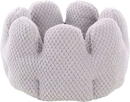 Slaapplaats Jacquard Rond Grijs