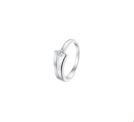 Fantasy Collection Zilveren Ring zirkonia poli-mat - PSN1322245