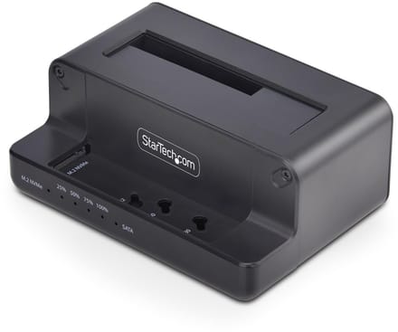 Externe Doos Startech N2-M2-SSD-DUPLICATOR Zwart