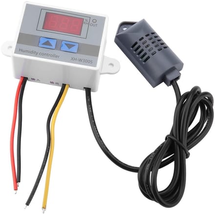 Allecto - Digital Hygrometer Switch Controller - Vochtigheidssensor