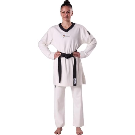 Dames dobok Kwon Slimfit WT Rec.