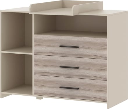 Born Lucky ® Commode / Verzorgingstafel Baby Noah - Clay & Oak